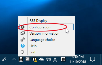 SideBarType-RSSのコンテキストメニュー