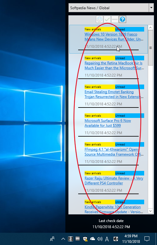 SideBarType-RSSのサイドバー